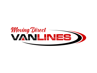 Moving Direct Van Lines logo design by Humhum