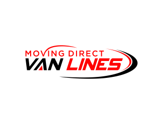 Moving Direct Van Lines logo design by Barkah