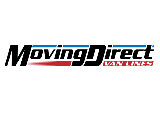 Moving Direct Van Lines logo design by aura
