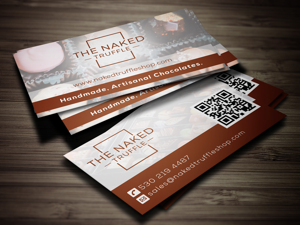 The Naked Truffle  logo design by rootreeper