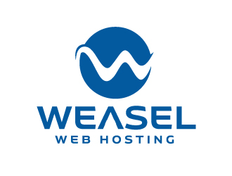 Weasel Web Hosting logo design by ElonStark