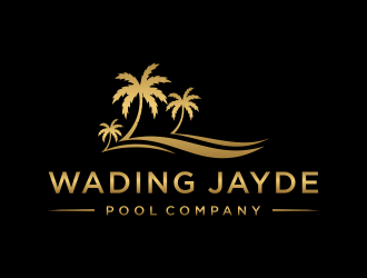 Wading Jayde Pool Company logo design by ozenkgraphic