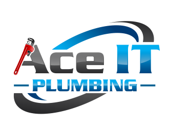 Ace It Plumbing logo design by evdesign