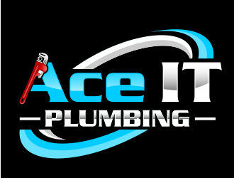 Ace It Plumbing logo design by evdesign