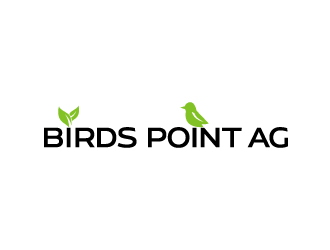 Birds Point Ag logo design by ElonStark