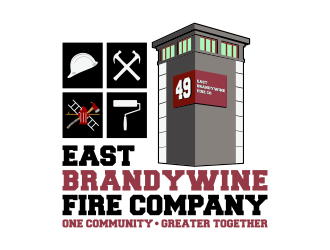 East Brandywine Fire Company  logo design by Kruger