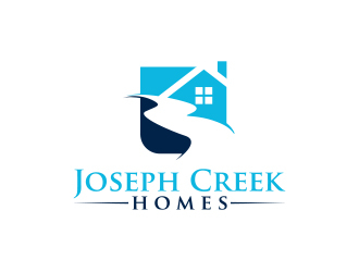 Joseph Creek Homes logo design by MarkindDesign