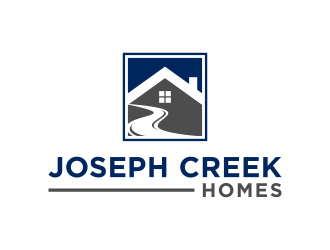 Joseph Creek Homes logo design by Lavina