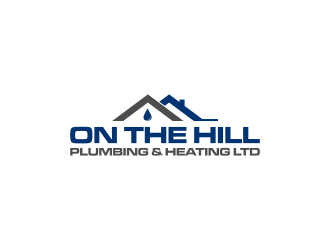 On The Hill Plumbing & Heating Ltd logo design by luckyprasetyo