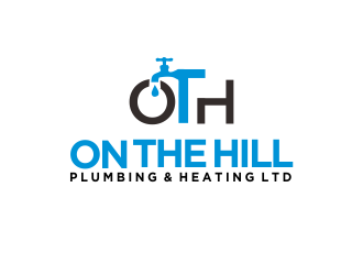 On The Hill Plumbing & Heating Ltd logo design by MUNAROH