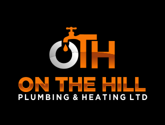 On The Hill Plumbing & Heating Ltd logo design by MUNAROH