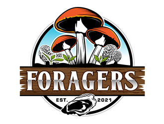 Foragers logo design by DreamLogoDesign