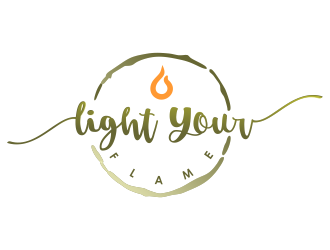 Light Your Flame logo design by M J