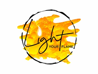 Light Your Flame logo design by qqdesigns
