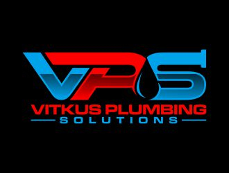 Vitkus Plumbing Solutions  logo design by josephira