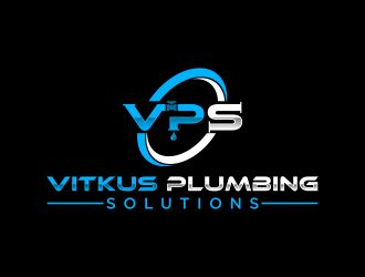 Vitkus Plumbing Solutions  logo design by fastIokay
