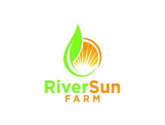 RiverSun Farm logo design by indomie_goreng