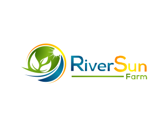 RiverSun Farm logo design by grafisart2