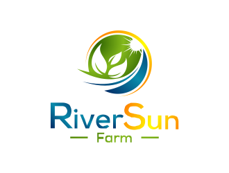 RiverSun Farm logo design by grafisart2