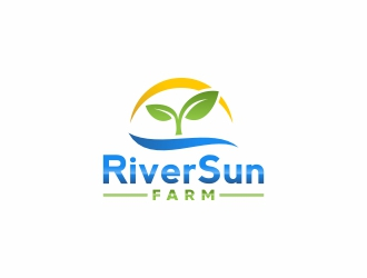 RiverSun Farm logo design by decade