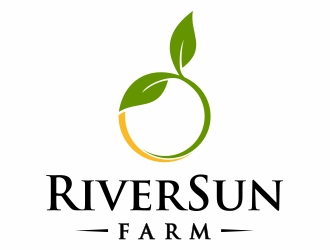 RiverSun Farm logo design by Mardhi