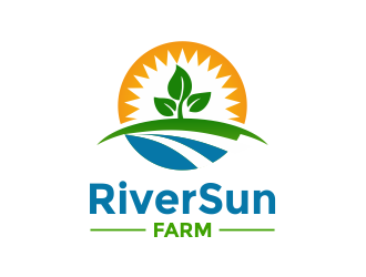 RiverSun Farm logo design by Girly