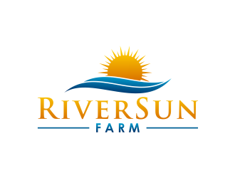 RiverSun Farm logo design by meliodas