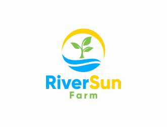 RiverSun Farm logo design by decade