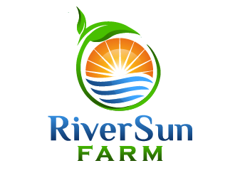 RiverSun Farm logo design by megalogos
