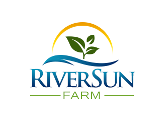 RiverSun Farm logo design by kunejo
