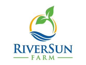 RiverSun Farm logo design by jonggol
