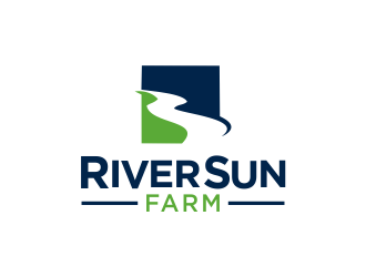 RiverSun Farm logo design by MUNAROH