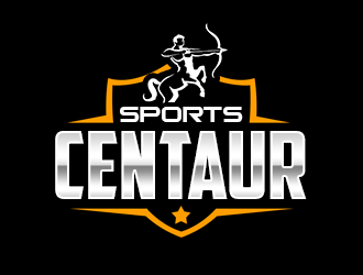 Sports Centaur logo design by kunejo