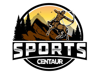 Sports Centaur logo design by Suvendu