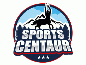 Sports Centaur logo design by Bananalicious