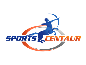 Sports Centaur logo design by PandaDesign