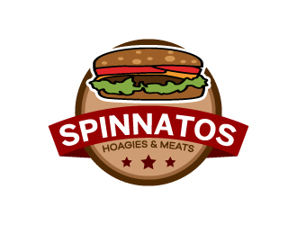   Spinnatos Hoagies & Meats  logo design by KDesigns
