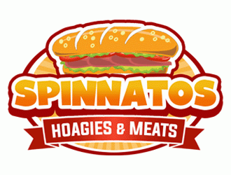   Spinnatos Hoagies & Meats  logo design by Bananalicious