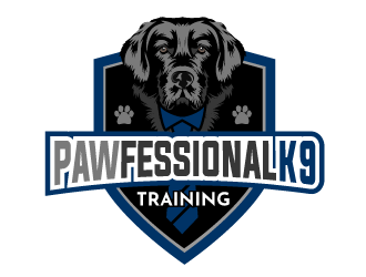 Pawfessional K-9 Training logo design by SOLARFLARE