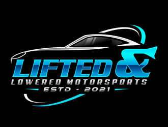 Lifted & Lowered Motorsports logo design by DreamLogoDesign
