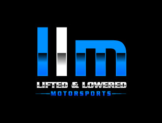 Lifted & Lowered Motorsports logo design by Suvendu