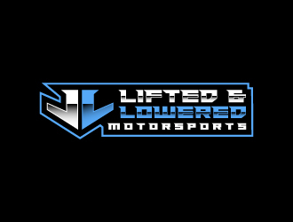 Lifted & Lowered Motorsports logo design by wongndeso