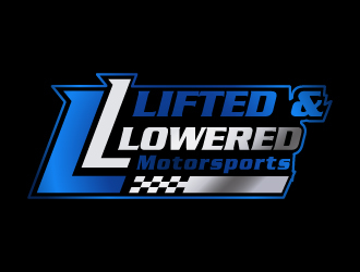 Lifted & Lowered Motorsports logo design by gateout