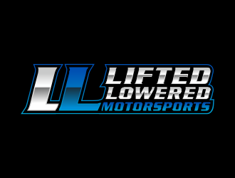 Lifted & Lowered Motorsports logo design by hidro