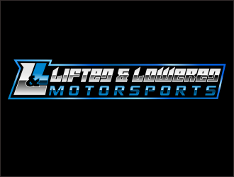 Lifted & Lowered Motorsports logo design by bosbejo