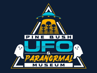 Pine Bush UFO & Paranormal Museum logo design by DreamLogoDesign