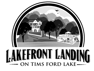 Lakefront Landing on Tims Ford Lake logo design by Suvendu