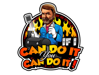 If I Can Do It, You Can Do It! logo design by DreamLogoDesign
