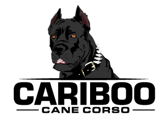 Cariboo Cane Corso logo design by ElonStark