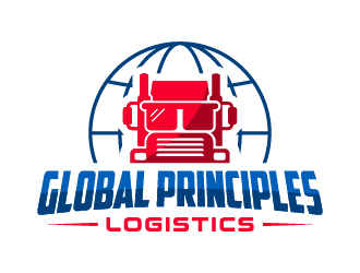 Global Principles Logistics logo design by gateout